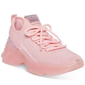 Steve Madden Women's Maxima Baby Pink Sneakers